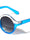 Solid Brow Line Retro Round  Wholesale Bulk Sunglasses