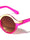 Solid Brow Line Retro Round  Wholesale Bulk Sunglasses
