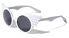 Round Retro Wing Cat Eye Wholesale Sunglasses
