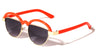 Half Moon Single Browline Wholesale Bulk Sunglasses