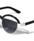Half Moon Single Browline Wholesale Bulk Sunglasses