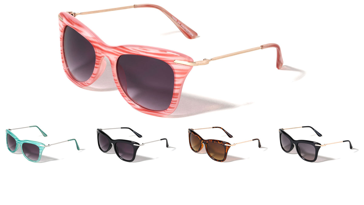 Rounded Cat Eye Wholesale Sunglasses