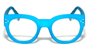 Retro Animal Pattern Clear Lens Wholesale Bulk Glasses