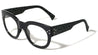 Retro Animal Pattern Clear Lens Wholesale Bulk Glasses