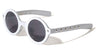 Round Retro Studded Wholesale Bulk Sunglasses