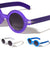 Crystal Color Frame Round Retro Wholesale Bulk Sunglasses