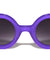 Crystal Color Frame Round Retro Wholesale Bulk Sunglasses