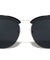 Semi Rimless Retro Rounded Brow Wholesale Bulk Sunglasses