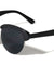 Semi Rimless Retro Rounded Brow Wholesale Bulk Sunglasses