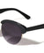 Semi Rimless Retro Rounded Brow Wholesale Bulk Sunglasses