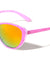 Zig Zag Cat Eye Color Mirror Wholesale Bulk Sunglasses