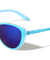 Zig Zag Cat Eye Color Mirror Wholesale Bulk Sunglasses