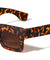 Wide Top Frame Fashion Squared Wholesale Sunglasses