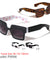 Wide Top Frame Fashion Squared Wholesale Sunglasses