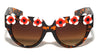 Cat Eye Flower Wholesale Sunglasses