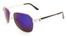 PEACE Aviators Revo Color Block Color Mirror Sunglasses
