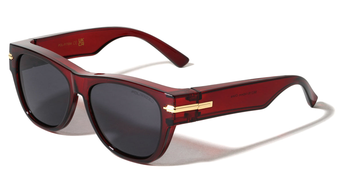 Polarized Fit-Over Glasses Crystal Color Classic Wholesale Sunglasses