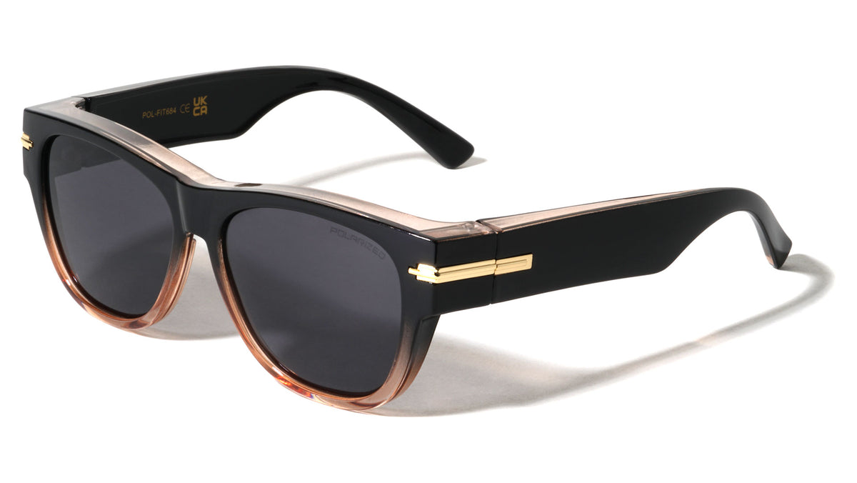 Polarized Fit-Over Glasses Crystal Color Classic Wholesale Sunglasses