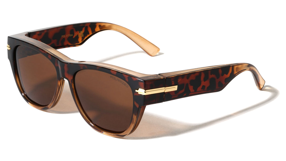 Polarized Fit-Over Glasses Crystal Color Classic Wholesale Sunglasses