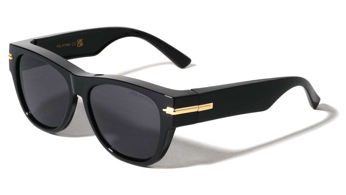 Polarized Fit-Over Glasses Crystal Color Classic Wholesale Sunglasses