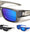 Polarized Fit-Over Glasses Color Mirror Square Sports Wholesale Sunglasses