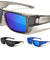 Polarized Fit-Over Glasses Color Mirror Square Sports Wholesale Sunglasses