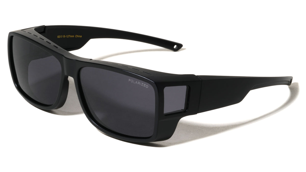 Polarized Fit-Over Glasses Color Mirror Square Sports Wholesale Sunglasses