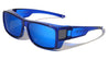 Polarized Fit-Over Glasses Color Mirror Square Sports Wholesale Sunglasses