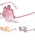 Novelty Rimless Frosted Lens Flower Shape Party Wholesale Sunglasses