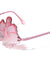 Novelty Rimless Frosted Lens Flower Shape Party Wholesale Sunglasses