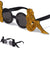 Glitter Party Women Silhouette Glasses