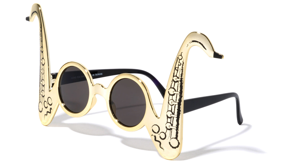 Party Saxophone Music Glasses