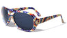 Party Aviators Tie Dye Print Plastic Sunglasses Wholesale