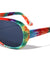 Party Aviators Tie Dye Print Plastic Sunglasses Wholesale
