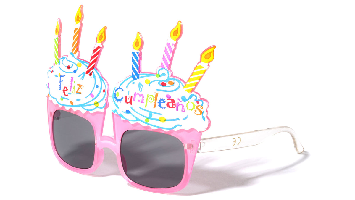 Birthday Candles Cupcake Party Glasses Wholesale