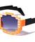 Blocks Square Circle Pixel Color Party Glasses