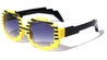 Blocks Square Circle Pixel Color Party Glasses