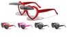 Heart Shape Party Flip Up Frame Wholesale Sunglasses