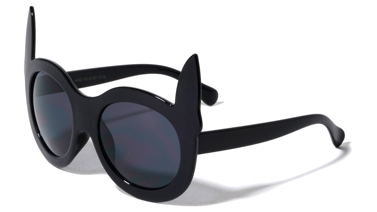 Party Animal Ears Round Wholesale Sunglasses