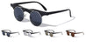 PT0262 - Retro Round Metal Plastic Party Glasses