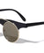 PT0262 - Retro Round Metal Plastic Party Glasses