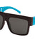 Flat Top Party Chain Temple Rectangle Wholesale Sunglasses