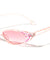 Rhinestoned Thin Cat Eye Bulk Wholesale Sunglasses