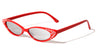 Rhinestoned Thin Cat Eye Bulk Wholesale Sunglasses