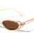 Rhinestoned Thin Cat Eye Bulk Wholesale Sunglasses