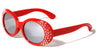 Rhinestone Oval Fashion Wholesale Sunglasses