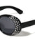 Rhinestone Oval Fashion Wholesale Sunglasses