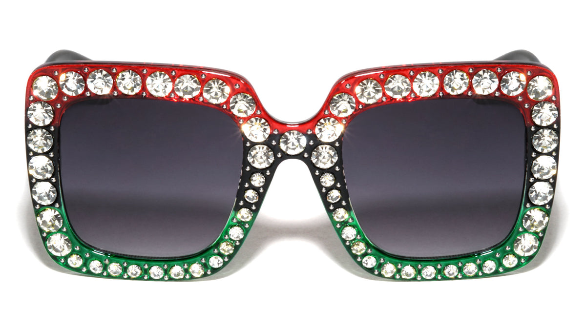Rhinestoned Butterfly Bulk Wholesale Sunglasses