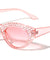 Retro Rhinestone Cat Eye Sunglasses Wholesale