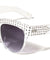 Top Bar Rhinestone Fashion Sunglasses Wholesale